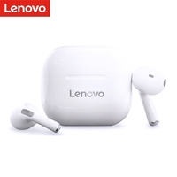 Bracelet de sport de montre intelligente Lenovo S2 Pro Version mondiale + écouteurs semi-intra-auriculaires Lenovo LivePods LP40 véritables écouteurs sans fil