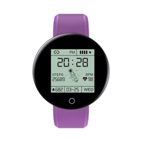Bracelet de sport intelligent à écran tactile unique TFT D18 de 1, 44 pouces