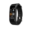 Bracelet de sport intelligent C5 Écran tactile unique TFT de 0, 96 pouce BT4.0 IP67 Étanche Faible consommation d