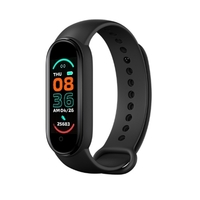 Bracelet de sport Mouvement intelligent Fréquence cardiaque et surveillance du sommeil Consommation de calories Réveil Connexion BT 0.96in Noir