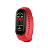 Bracelet de sport Mouvement intelligent Fréquence cardiaque et surveillance du sommeil Consommation de calories Réveil Connexion BT 0.96in Noir