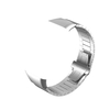 Bracelet en métal Bracelet de montre intelligente Bracelet de remplacement Bracelet sans espaces Ceinture de bracelet solide avec boucle papillon pour femmes Hommes Remplacement pour HONOR Band 6