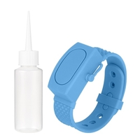 Bracelet en silicone rechargeable pour distributeur de main pour le lavage des mains