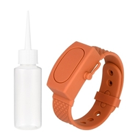 Bracelet en silicone rechargeable pour distributeur de main pour le lavage des mains