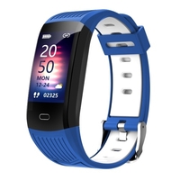 Bracelet Sport Intelligent Sans Bordure Cambrée Haute Définition Grand Écran IP68 Étanche Moniteur de Sommeil de Fréquence Cardiaque Multifonctionnel BT Sport Bracelet