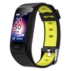 Bracelet Sport Intelligent Sans Bordure Cambrée Haute Définition Grand Écran IP68 Étanche Moniteur de Sommeil de Fréquence Cardiaque Multifonctionnel BT Sport Bracelet
