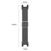 Bracelets de montre Bracelets de montre de remplacement de largeur 22 mm Bracelet en nylon compatible avec Huami Amazfit T-Rex T-Rex Pro