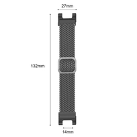 Bracelets de montre Bracelets de montre de remplacement de largeur 22 mm Bracelet en nylon compatible avec Huami Amazfit T-Rex T-Rex Pro