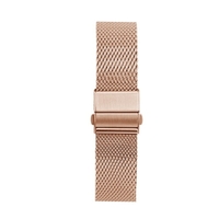Bracelets de montre en acier inoxydable de 20 mm Bracelet en métal de remplacement de bracelet en maille à dégagement rapide avec boucle pliante Bracelet réglable Bracelet de montre compatible avec la montre intelligente / traditionnelle de 20 mm