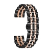 Bracelets de montre en acier inoxydable de 22 mm avec extrémité droite Bracelet de montre à dégagement rapide Bracelet de montre poli avec boucle papillon Compatible avec montre intelligente / traditionnelle de 22 mm