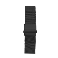 Bracelets de montre en acier inoxydable de 22 mm Bracelet en maille à dégagement rapide Bracelet en métal de remplacement avec boucle pliante Bracelet réglable Bracelet de montre compatible avec la montre intelligente / traditionnelle de 22 mm