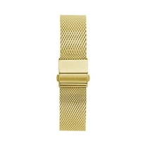 Bracelets de montre en acier inoxydable de 22 mm Bracelet en maille à dégagement rapide Bracelet en métal de remplacement avec boucle pliante Bracelet réglable Bracelet de montre compatible avec la montre intelligente / traditionnelle de 22 mm