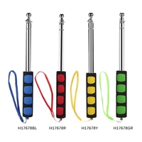 Brand New 1.2 Mètres Flagpole extérieure en acier inoxydable télescopique Flag Pole pour l