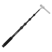 Bras de micro à main Andoer Bras de micro extensible à 5 sections