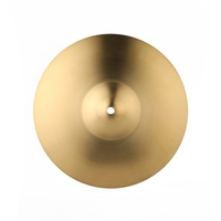 Brass Crash Cymbal Drum Instrument Cymbals Cymbale en alliage pratique pour les instruments à percussion Joueurs débutants