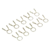 Bride de pince de ressort de tuyau de tuyau de carburant de 10X 7mm pour le scooter de moto ATV