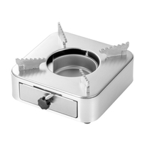 Brûleur à alcool avec tiroir push-pull pour barbecue en plein air,  randonnée,  camping,  randonnée