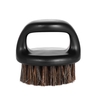 Brosse à barbe pour hommes Barber Hair Sweep Brosse Moustache Rasage Brosse Cou Face Duster Brosse pour Salon de Coiffure Ménage