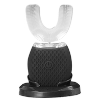 Brosse à dents électrique en forme de U pour adultes Brosse à dents automatique rechargeable sans fil à 360 degrés