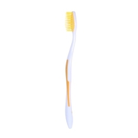 Brosse à dents manuelle Nylon Soft Fine Super Thin Soies Brosses à dents Cavity Cleaning 1 count