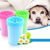 Brosse de lavage pour tasse à pied en caoutchouc souple