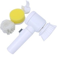 Brosse de nettoyage électrique Laveuse à piles Magic 5-en-1