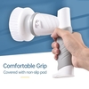 Brosse de nettoyage électrique sans fil à main avec 4 têtes de brosse remplaçables