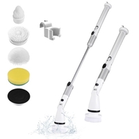 Brosse de nettoyage électrique sans fil avec poignée d