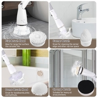 Brosse de nettoyage sans fil 7 IN 1 avec poignée d