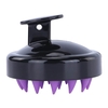 Brosse de shampooing de cheveux de masseur de cuir chevelu peigne de masseur de tête de silicone souple