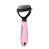 Brosse de toilettage pour animaux de compagnie Double face peigne de démêlage pour animaux de compagnie