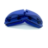 Brosse éponge Flexi bleue avec poignée pour fenêtre,  bureau et cuisine