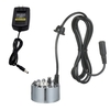 Brumisateur à ultrasons KKmoon 24V 24W avec 12 lampes à LED Atomiseur de brouillard Aquarium Bubbler avec fleur artificielle et support Fogger pour Fish Tank Small Rockery Bonsai Accessory US Plug