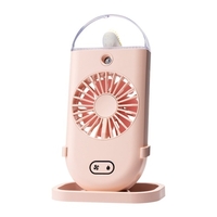 Brumisateur Ventilateur portable avec humidificateur de refroidissement Veilleuse colorée