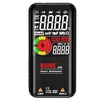 BSIDE S10 Multimètre intelligent 9999 comptes Affichage LCD numérique Voltmètre AC / DC Ohmmètre Résistance de test Capacité de fréquence Continuité de la diode NCV Live Line avec Flash Light Data Hold