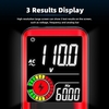 BSIDE S11 Multimètre intelligent 9999 comptes Affichage LCD numérique Compteur universel rechargeable Voltmètre AC / DC Ohmmètre Résistance de test Capacité de fréquence Continuité de la diode NCV Live Line avec Flash Light Data Hold