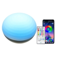 BT Connected LEDs Lampe de bureau Saturns Design Night Light