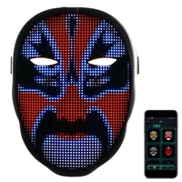 BT LED masque facial lumineux modèle de contrôle d