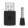BT Récepteur Sans Fil Casque Casque Adaptateur avec Mic BT 4.0 Dongle USB Adaptateur USB Dongle pour PS4 Noir