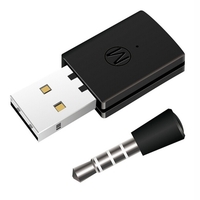 BT Receiver Wireless Headphone/Microphone Adapter with Mic BT 4.0 Dongle USB Adapter USB Dongle for PS4