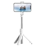 BT Selfie Stick trépied pliable Rotation 360 ° Support de téléphone portable réglable portable multifonctionnel pour prendre des photos en direct