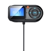 BT-T1 BT5.0 Transmetteur FM sans fil pour voiture PD Charge rapide Chargeur de voiture USB Kit mains libres pour voiture Carte AUX-IN TF Lecteur MP3 avec micro