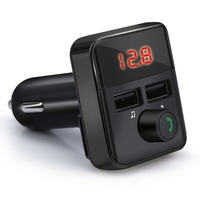 BT5.0 Lecteur MP3 de voiture Transmetteur FM sans fil Audio Musique Stéréo