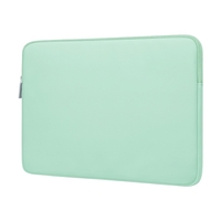BUBM 11/12 pouces Compatible sac de rangement pour ordinateur portable/tablette sac étanche anti-rayures avec doublure épaissie fermeture éclair lisse noir
