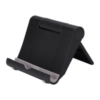 Bureau multifonction rotatif universel support de tablette de téléphone portable siège pliant support de téléphone paresseux support de personnalisation de cadeau noir (boîte de couleur)