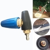Buse de nettoyeur haute pression Turbo Buse 4000psi Buse de laveuse à pression rotative max. Avec raccord rapide 1/4 
