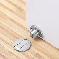 Butée de porte magnétique pour montage au sol,  protection murale,  butée de porte auto-adhésive pour protéger les murs pour la maison,  le bureau,  la chambre à coucher,  les placards de porte