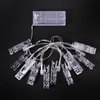 BZ122 10 LED Clear Titulaire de la batterie Décoration intérieure