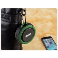 C6 Mini haut-parleur BT 5.0 sans fil IP65 boîte de son portable étanche extérieure mains libres avec microphone rechargeable USB
