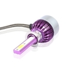 C6 Universal Car LED Phare Violet Auto Modifié Lampe de Conversion Kit COB Ampoules Lampes Lumière Blanche 6500K
